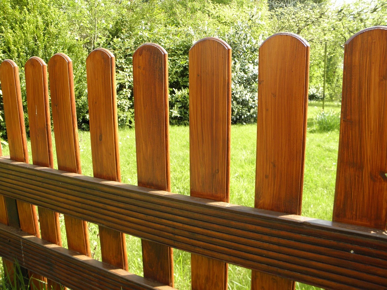 how to treat losing wood porch fence