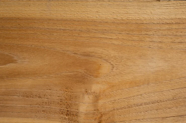 tan wood that is not stained