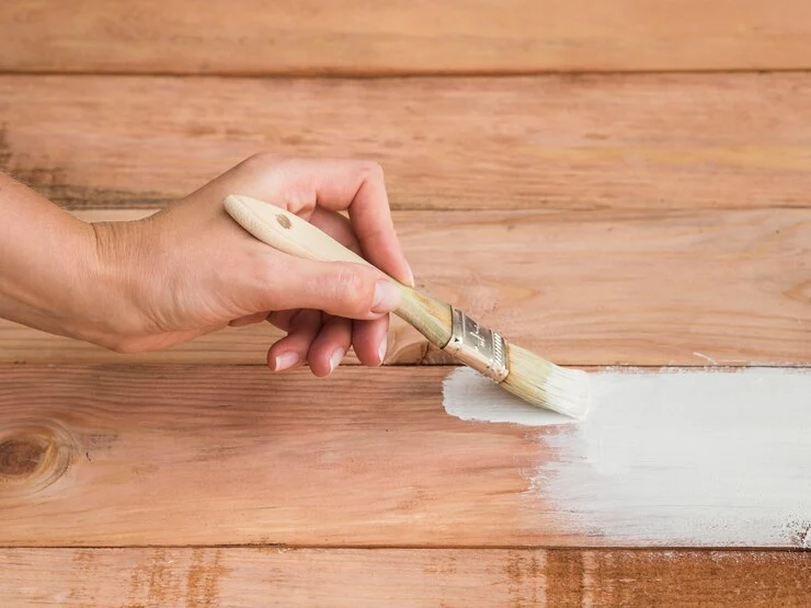 painting wood with oil based paint