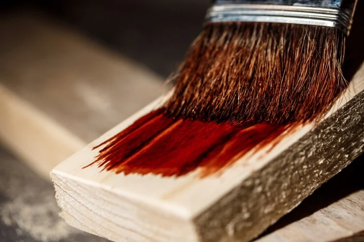 painting wood with oil based paint