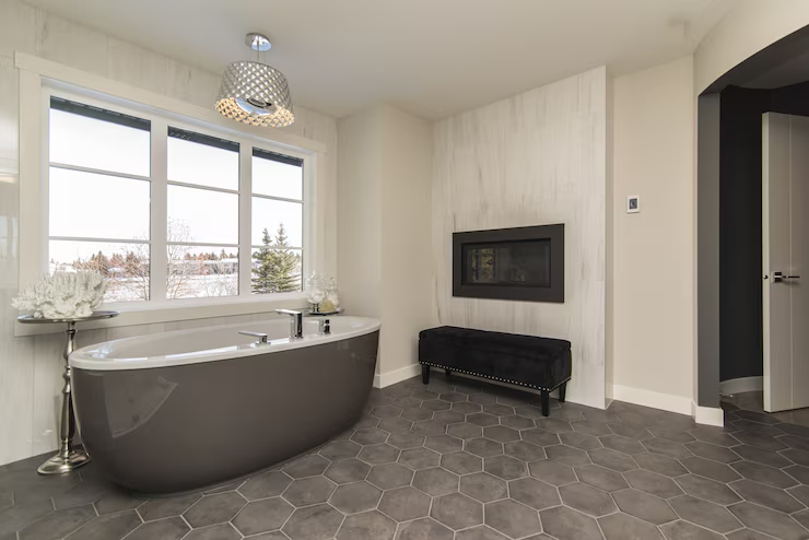 what is cheaper filing a bathroom or using panels