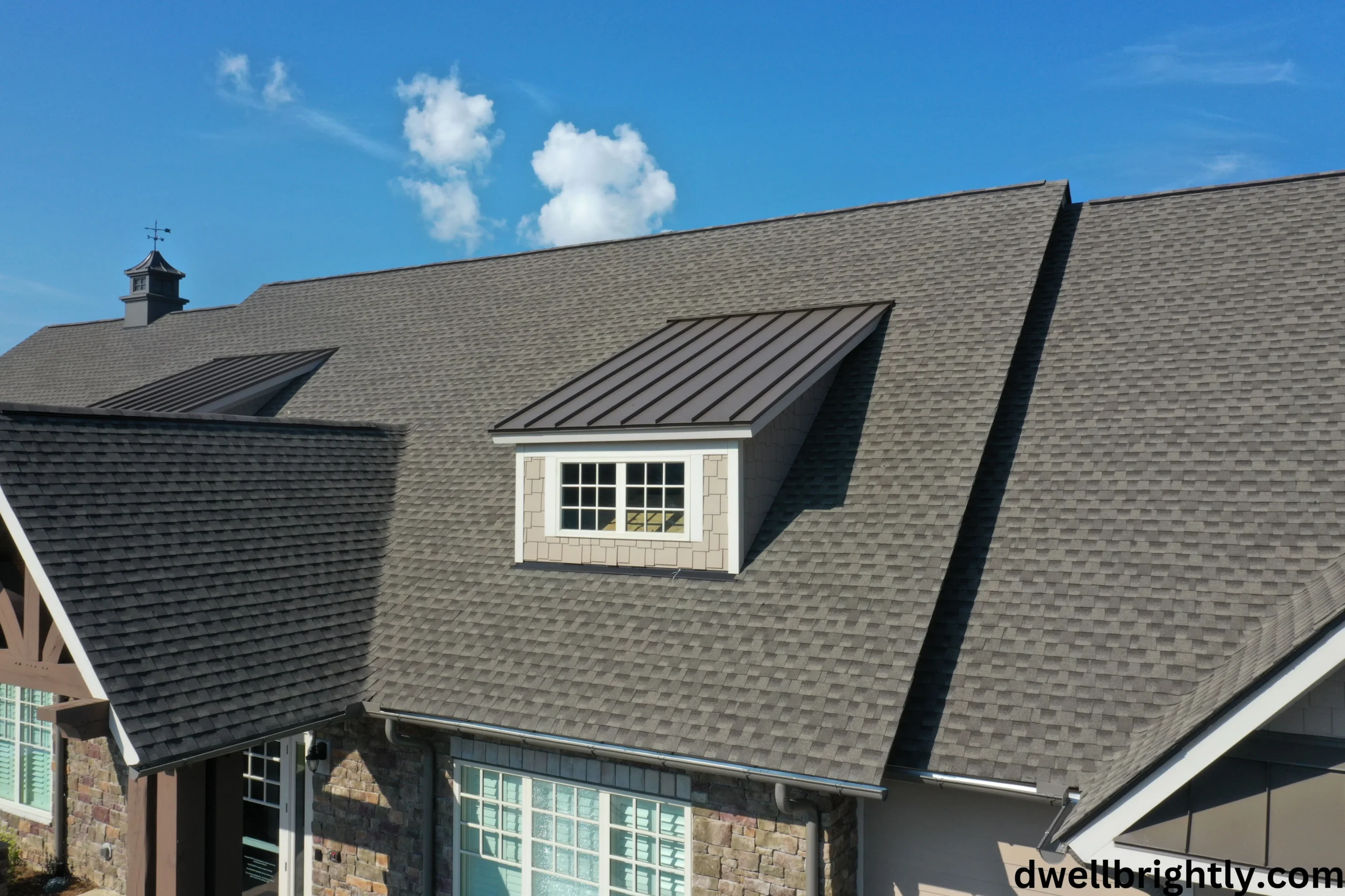 roof shingle color complementary to benjamin moore paradise sand