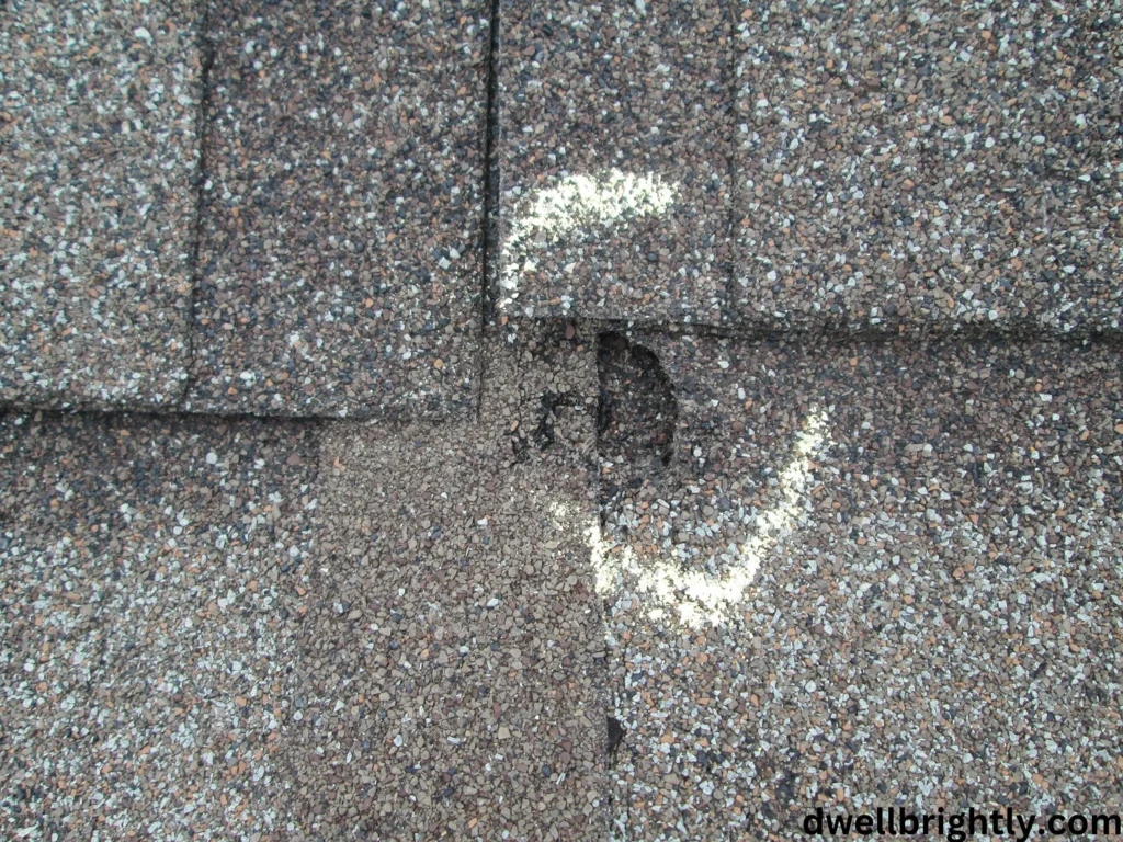 how much hail damage to replace roof